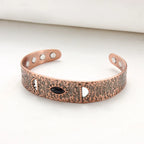 House of Noem — Antique Copper Open Cuff Bracelet