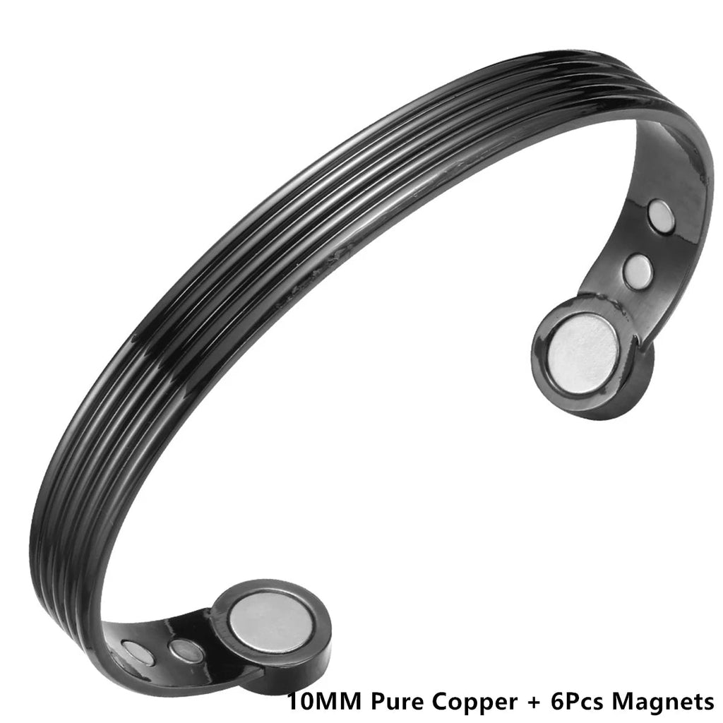House of Noem — Antique Copper Open Cuff Bracelet
