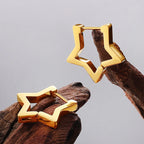 House of Noem — Heart & Star Hoop Earrings