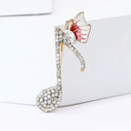 Rhinestone Butterfly Pin
