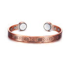 House of Noem — Vintage Knot Copper Cuff Bracelet