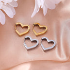 House of Noem — Heart & Star Hoop Earrings