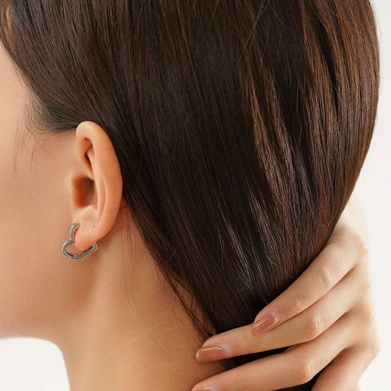 House of Noem — Heart & Star Hoop Earrings
