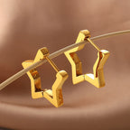 House of Noem — Heart & Star Hoop Earrings