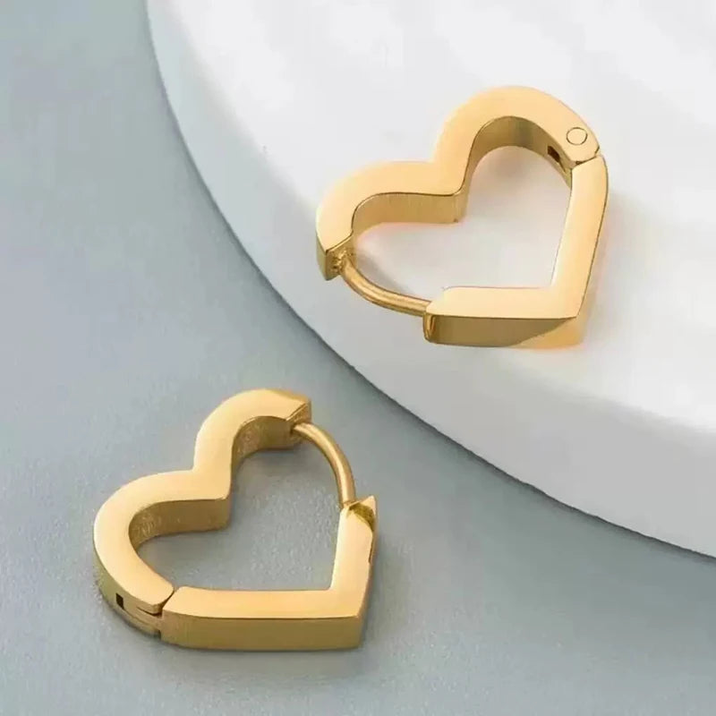 House of Noem — Heart & Star Hoop Earrings