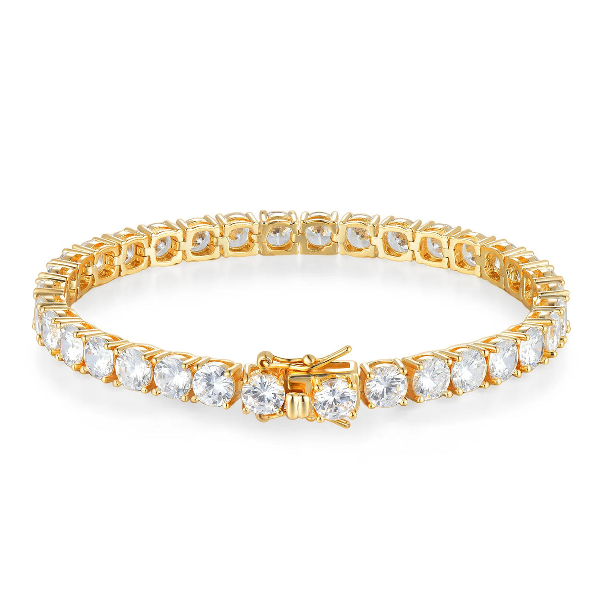Moissanite Tennis Bracelet in 925 Sterling Silver