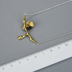 House of Noem — Bee and Honey Drop Pendant Necklace