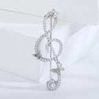Rhinestone Butterfly Pin