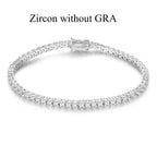 Moissanite Tennis Bracelet in 925 Sterling Silver