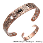 House of Noem — Antique Copper Open Cuff Bracelet