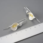 House of Noem — Calla Lily Flower Dangle Earrings