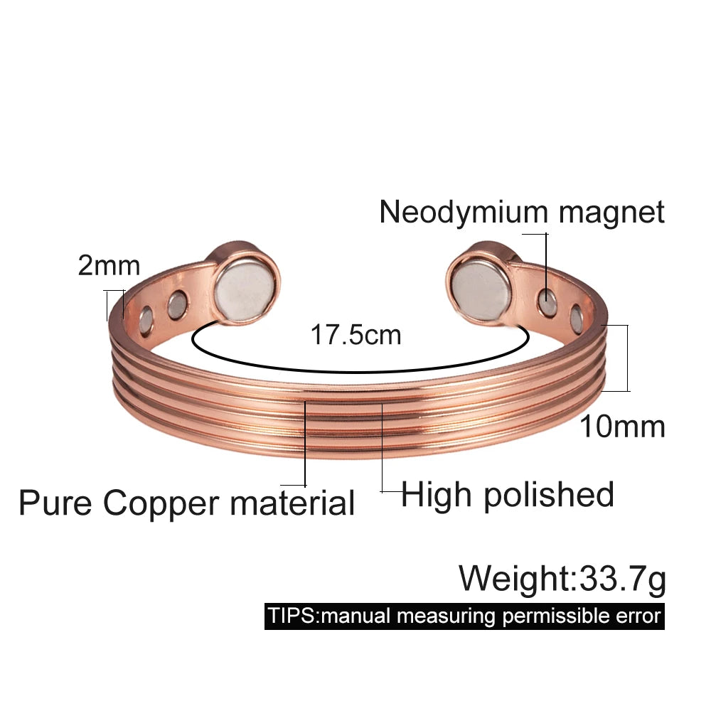 House of Noem — Vintage Knot Copper Cuff Bracelet