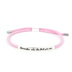 House of Noem — "Don't Let The Hard Days Win" Tube Bracelet