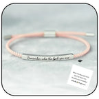 House of Noem — "Don't Let The Hard Days Win" Tube Bracelet