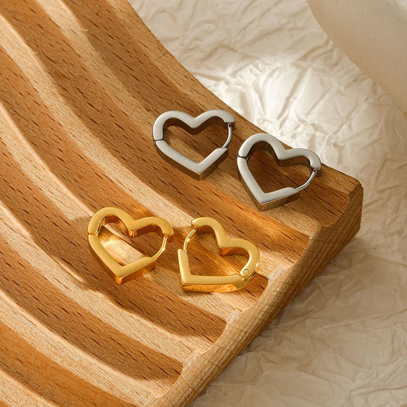 House of Noem — Heart & Star Hoop Earrings
