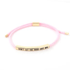 House of Noem — "Don't Let The Hard Days Win" Tube Bracelet