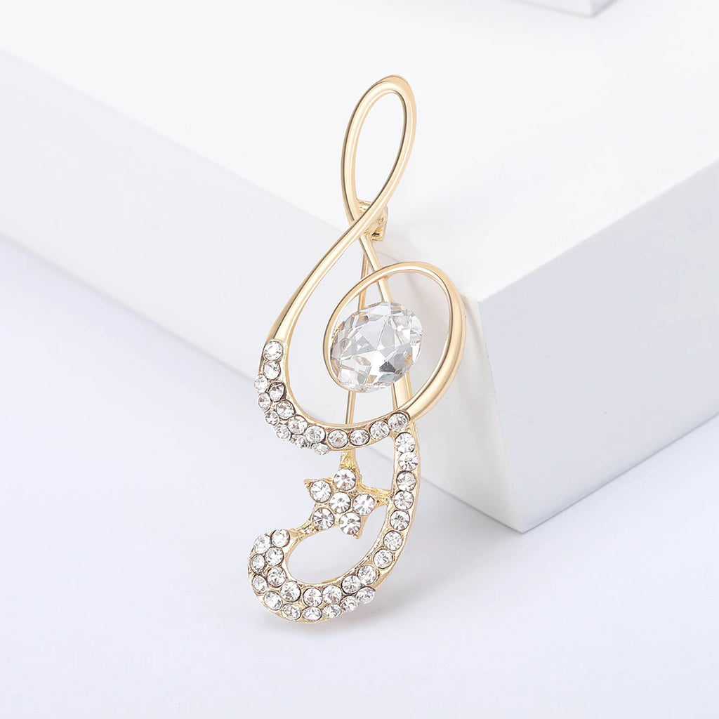 Rhinestone Butterfly Pin