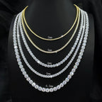 Moissanite Tennis Bracelet in 925 Sterling Silver