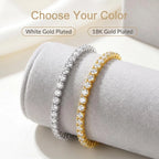 Moissanite Tennis Bracelet in 925 Sterling Silver