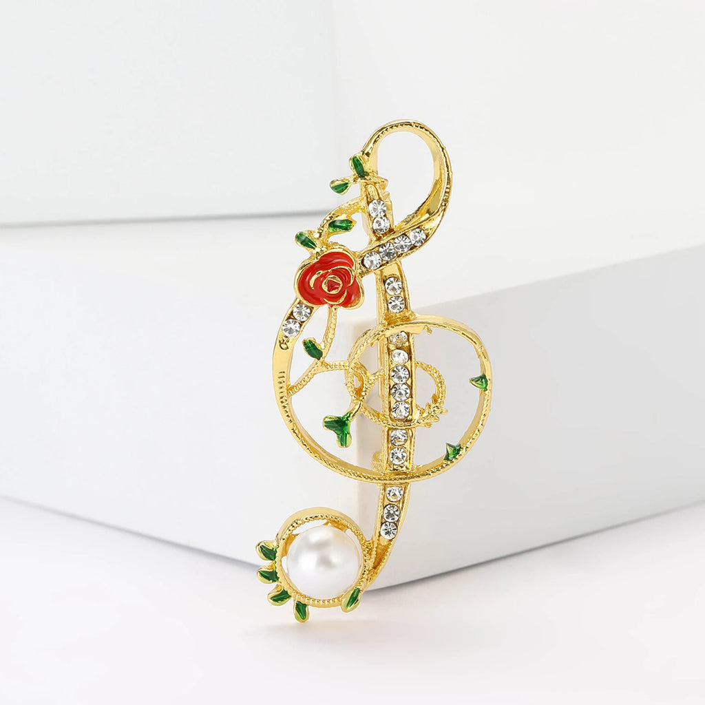 Rhinestone Butterfly Pin