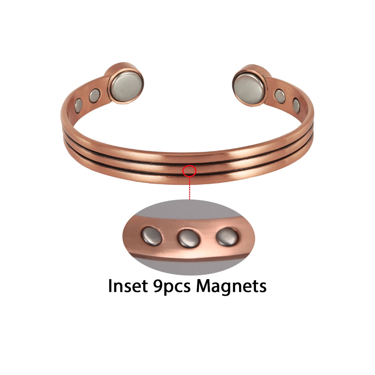 House of Noem — Vintage Knot Copper Cuff Bracelet