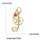 House of Noem — Rhinestone Butterfly Pin