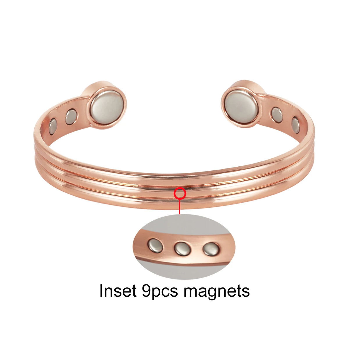 House of Noem — Vintage Knot Copper Cuff Bracelet