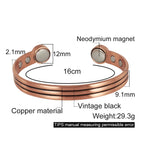 House of Noem — Vintage Knot Copper Cuff Bracelet