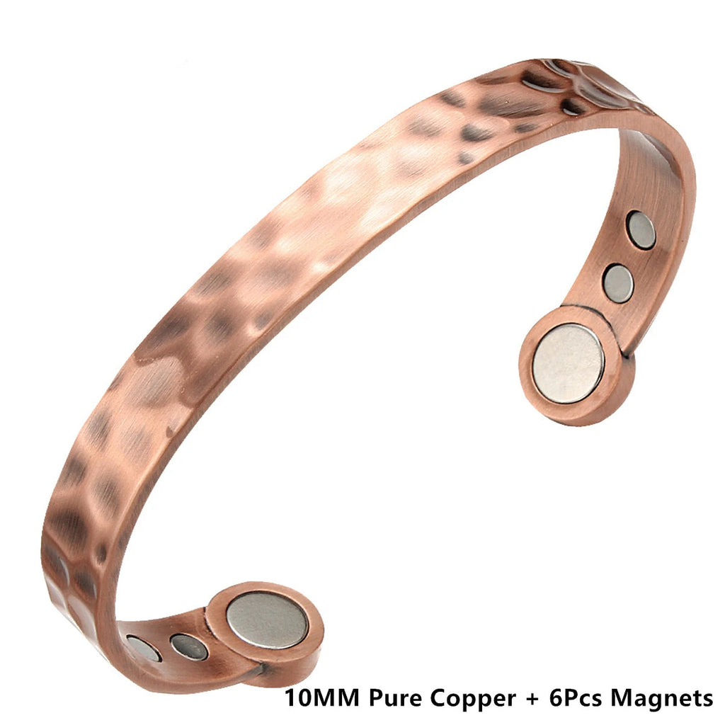 House of Noem — Antique Copper Open Cuff Bracelet