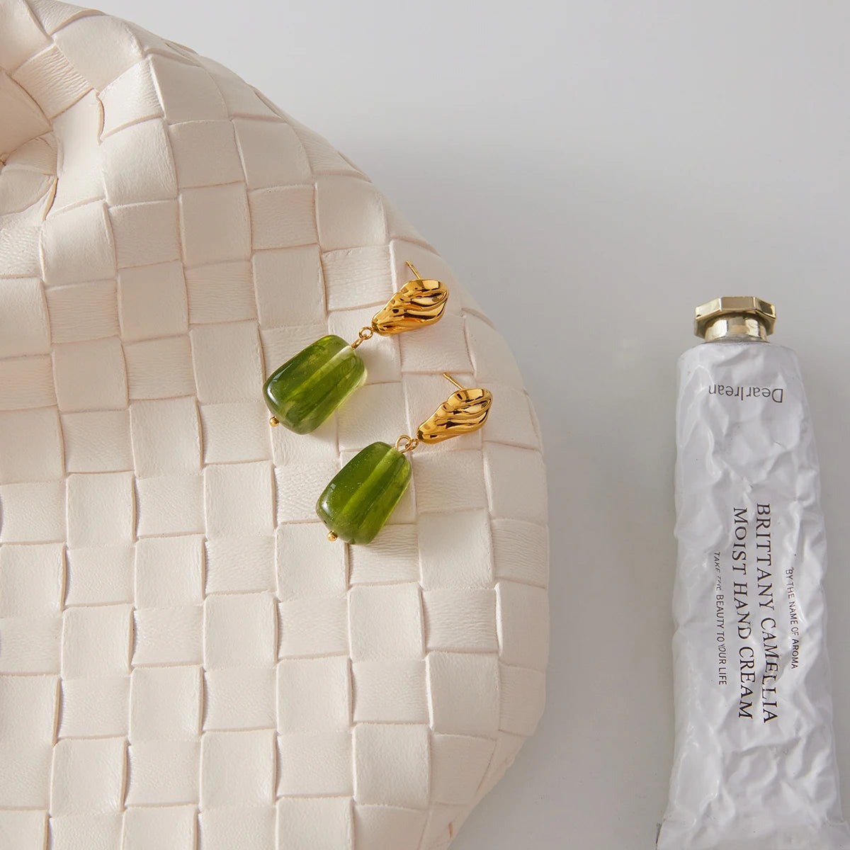 House of Noem — Vintage Geometric Drop Earrings